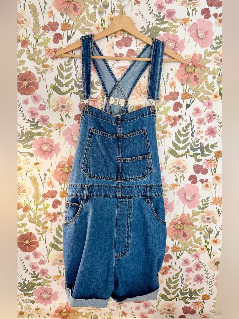 We The Free Ziggy Denim Shortalls in Mantra XL